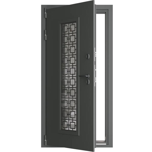 Входная дверь с окном Estet Comfort Nofrost MP 2.1